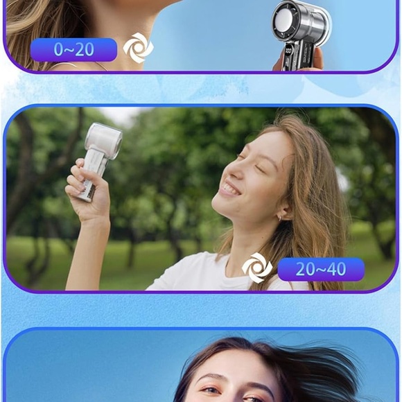 Portable Handheld Fan - Picture 6 of 13